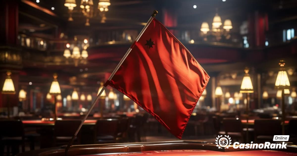 Grands drapeaux rouges qui indiquent de nouvelles escroqueries dans les casinos en ligne