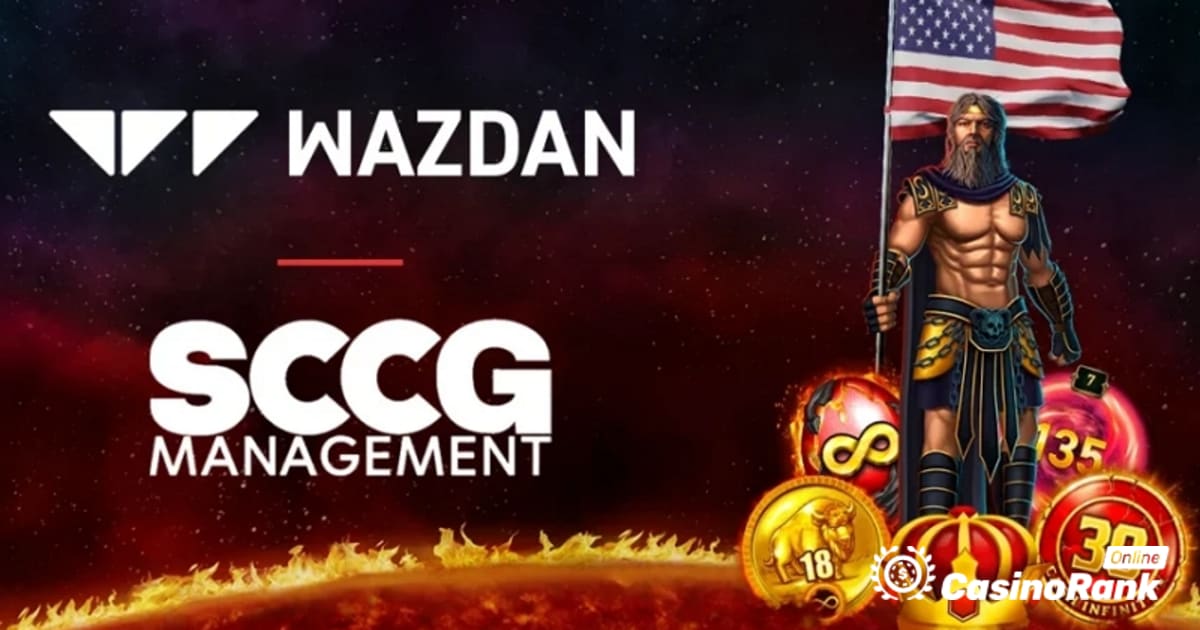 Wazdan renforce sa position nord-américaine avec le partenariat SCCG