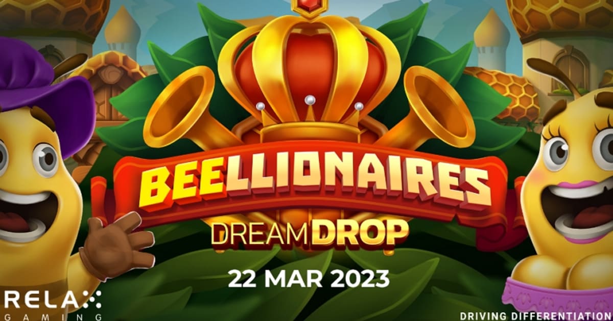 Relax Gaming lance Beellionaires Dream Drop avec un paiement de 10 000x